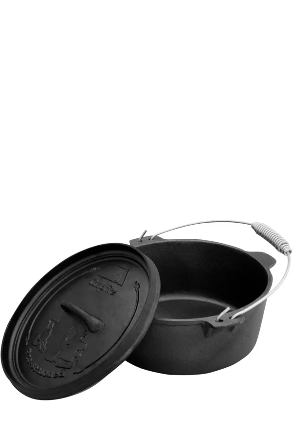 Cookware & Cutlery>Macpac Campfire 4.5Qt Cast Iron Camp Oven