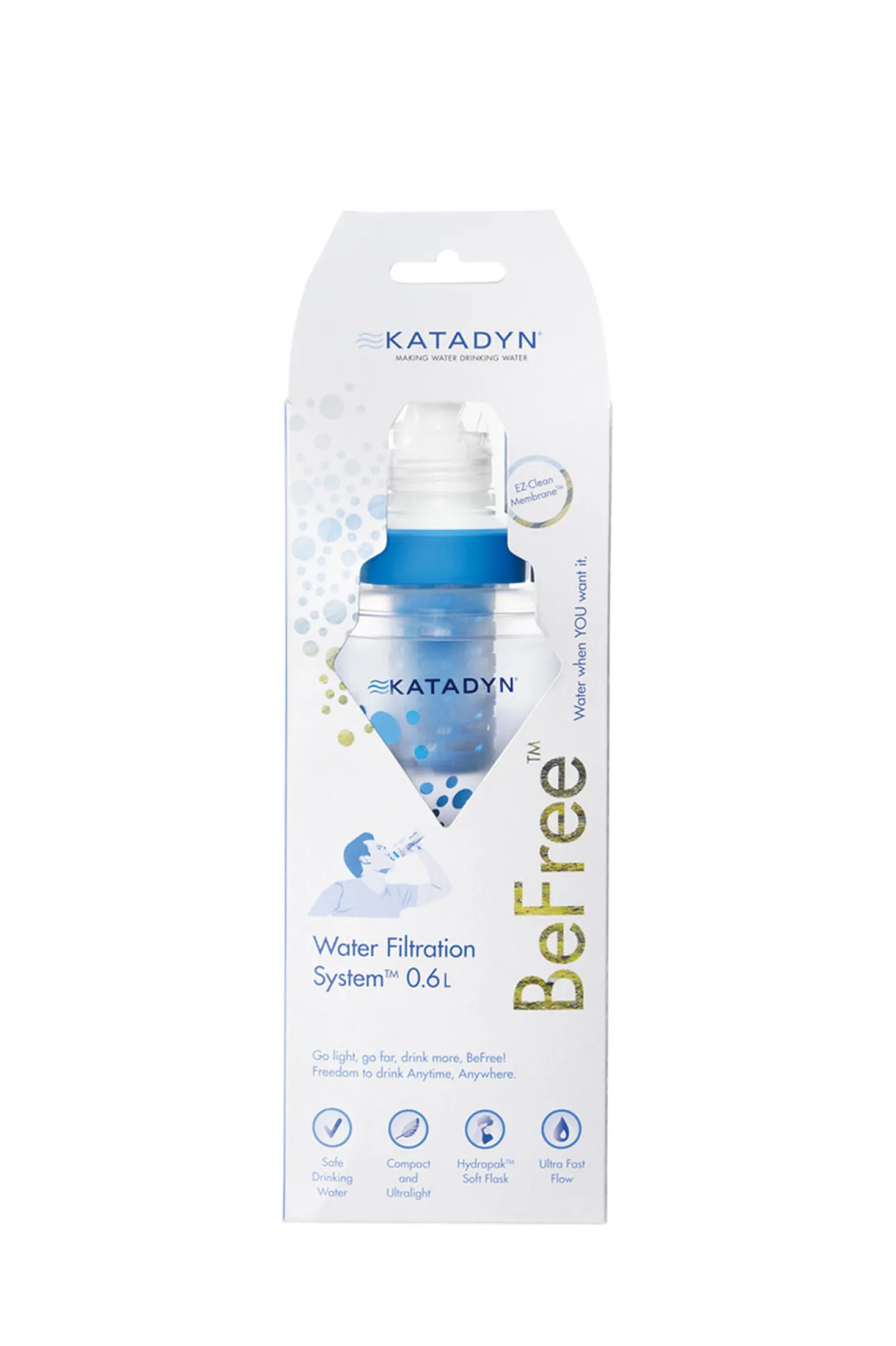 Water Filters>Macpac Katadyn Befree 0.6L Water Filter