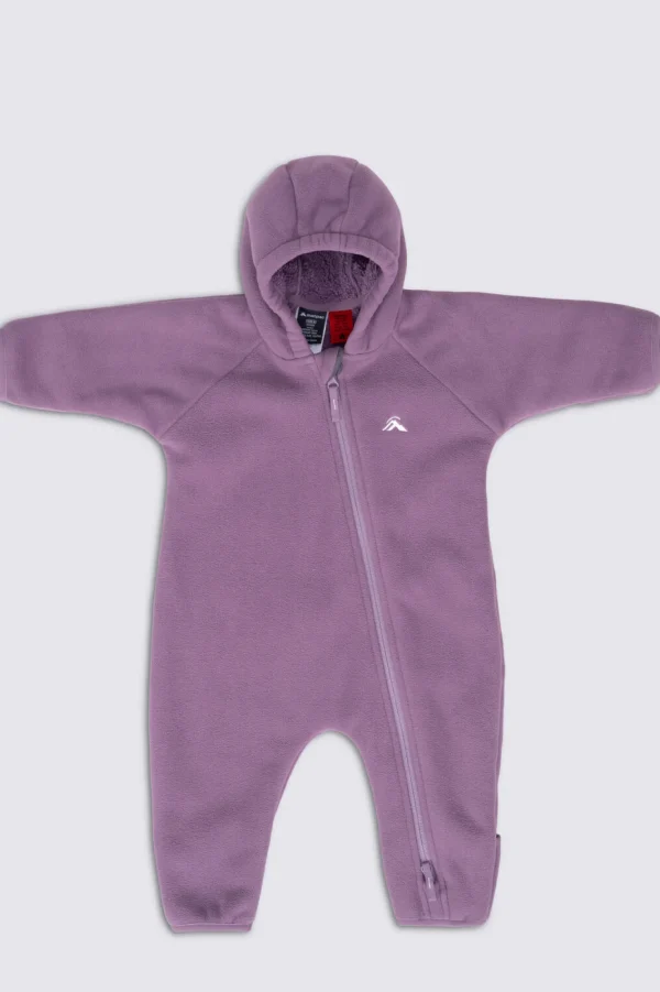 Outerwear>Macpac Baby Acorn Fleece Onesie
