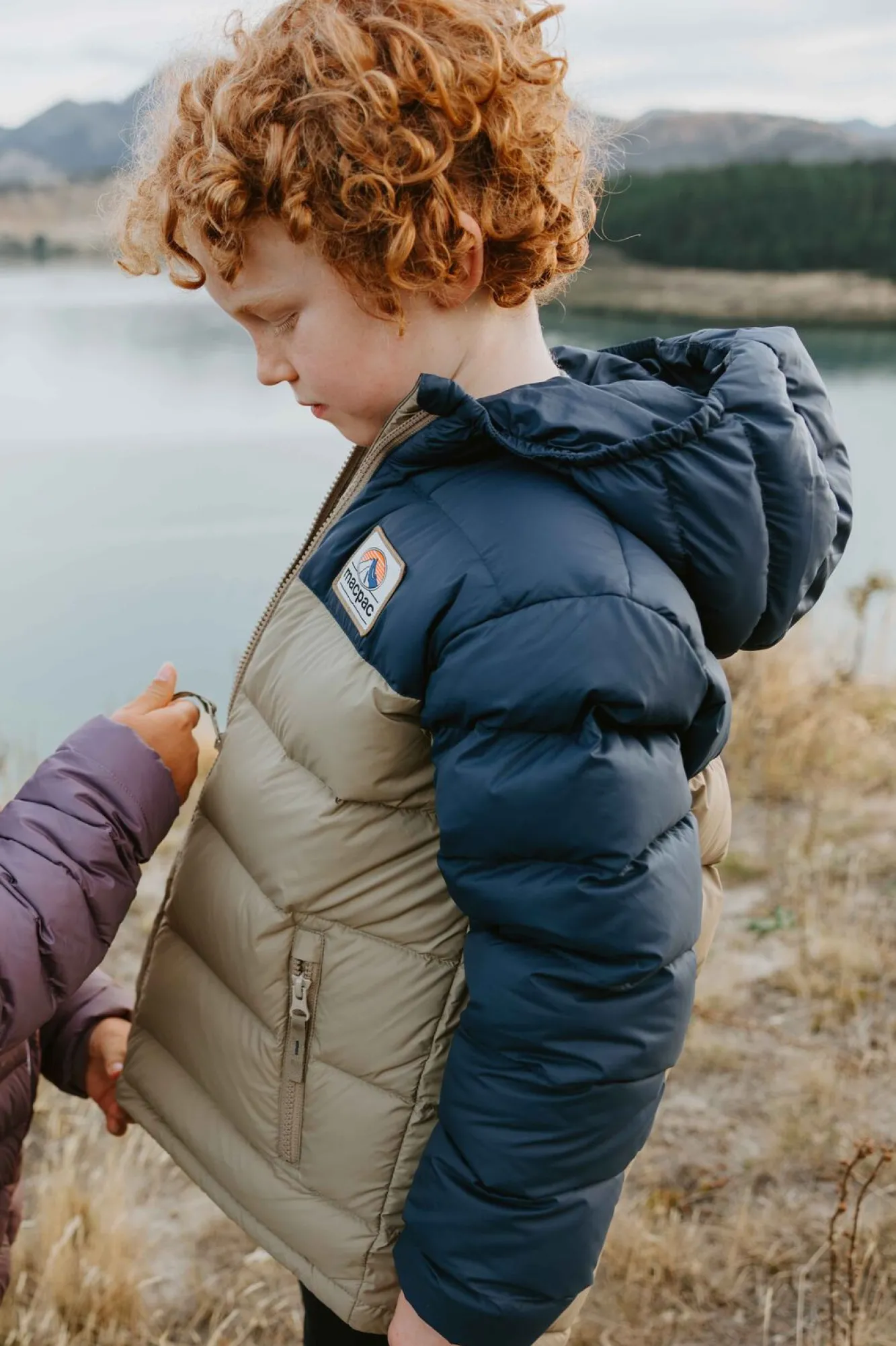 Hiking>Macpac Kids' Halo Hooded Down Jacket