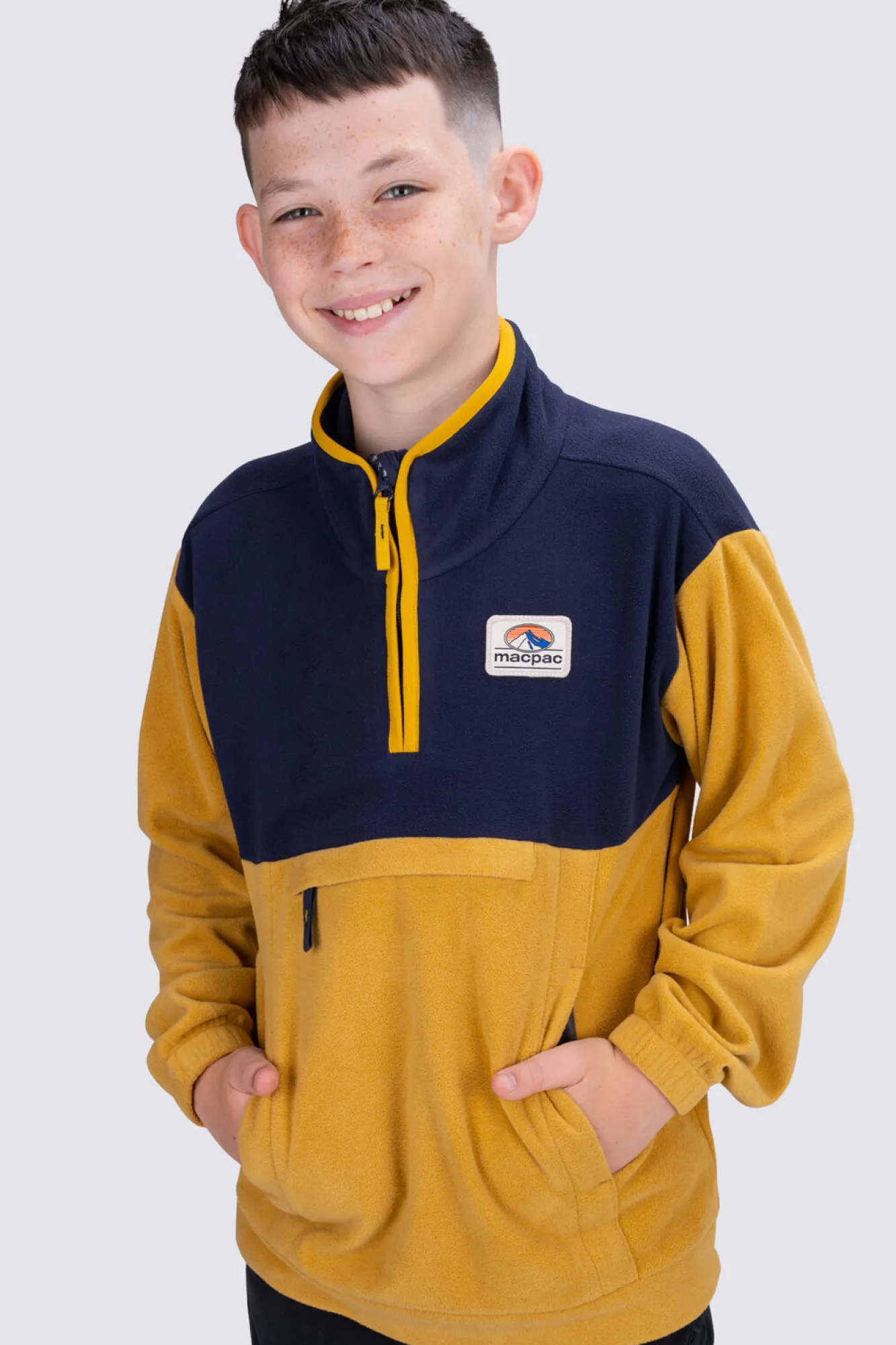 Fleece Tops>Macpac Kids' Originals Vintage Fleece Pullover