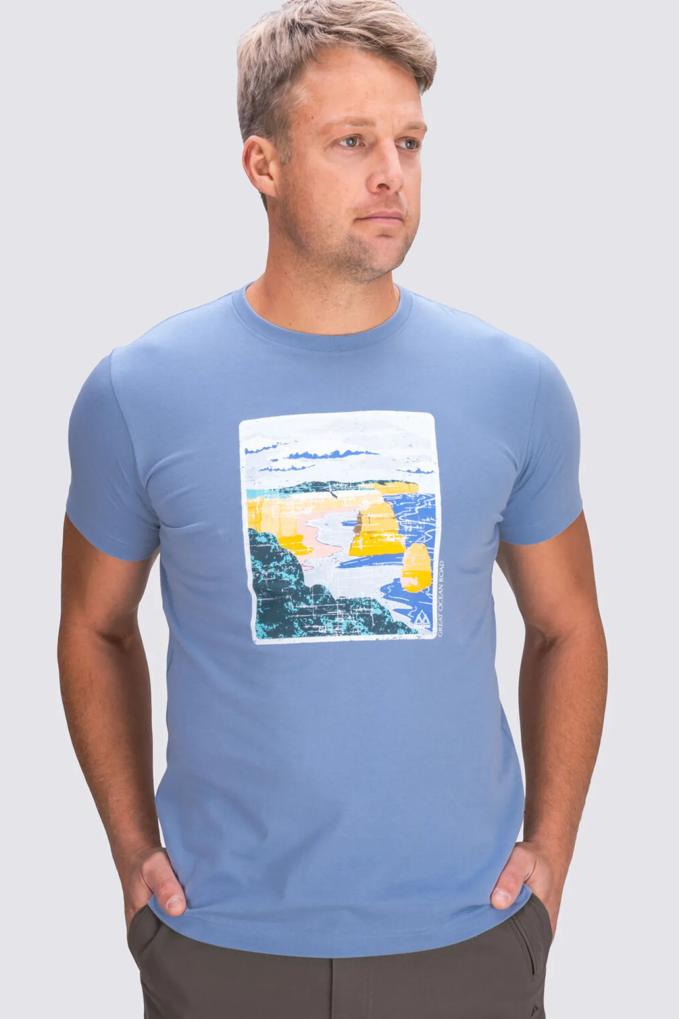 T-Shirts>Macpac Men'S Great Ocean Road T-Shirt