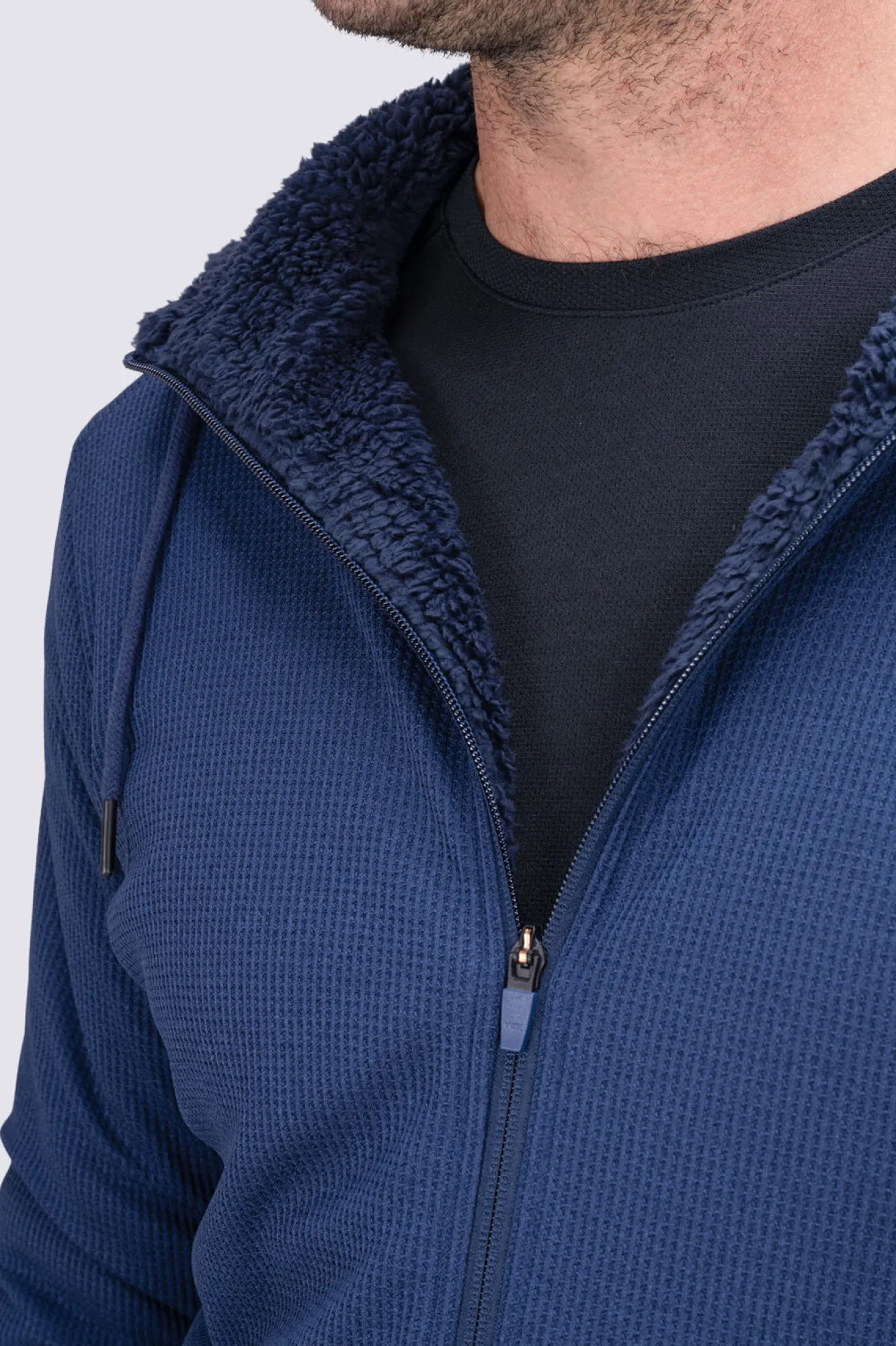 Fleece Tops>Macpac Men'S Waffle Sherpa Jacket