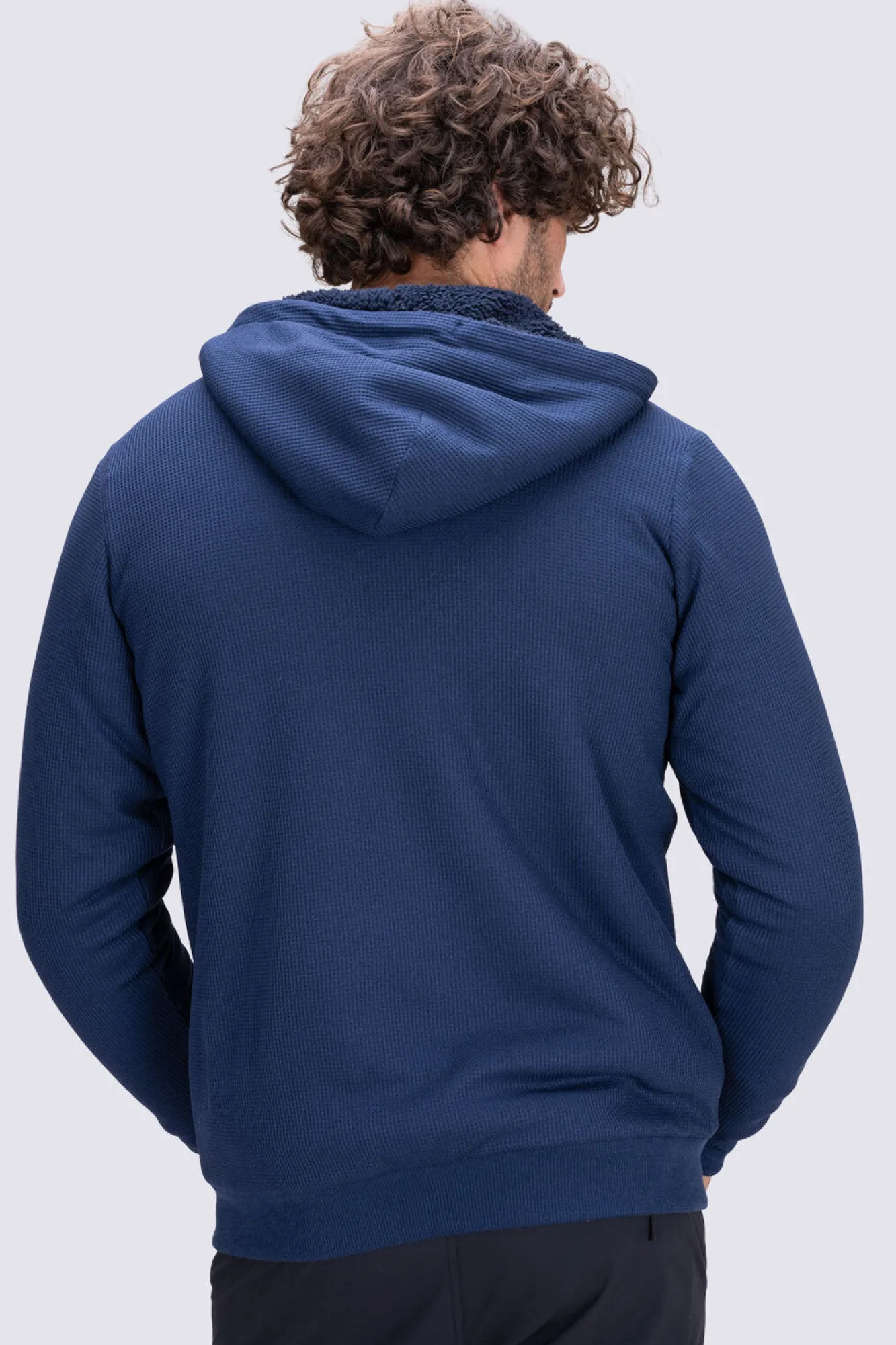 Fleece Tops>Macpac Men'S Waffle Sherpa Jacket