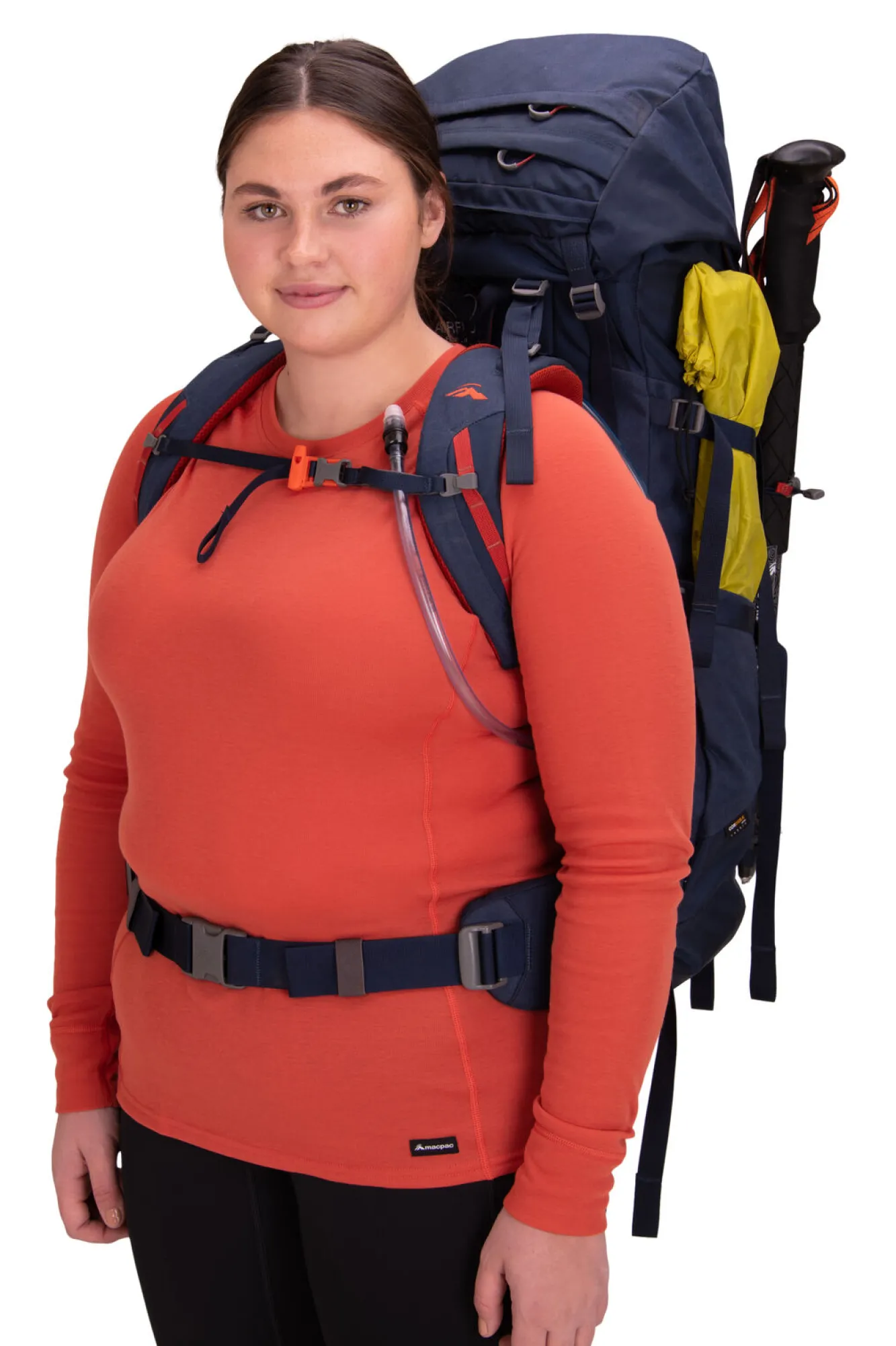 Hiking>Macpac Torlesse Aztec® Front Zip 65L Hiking Backpack