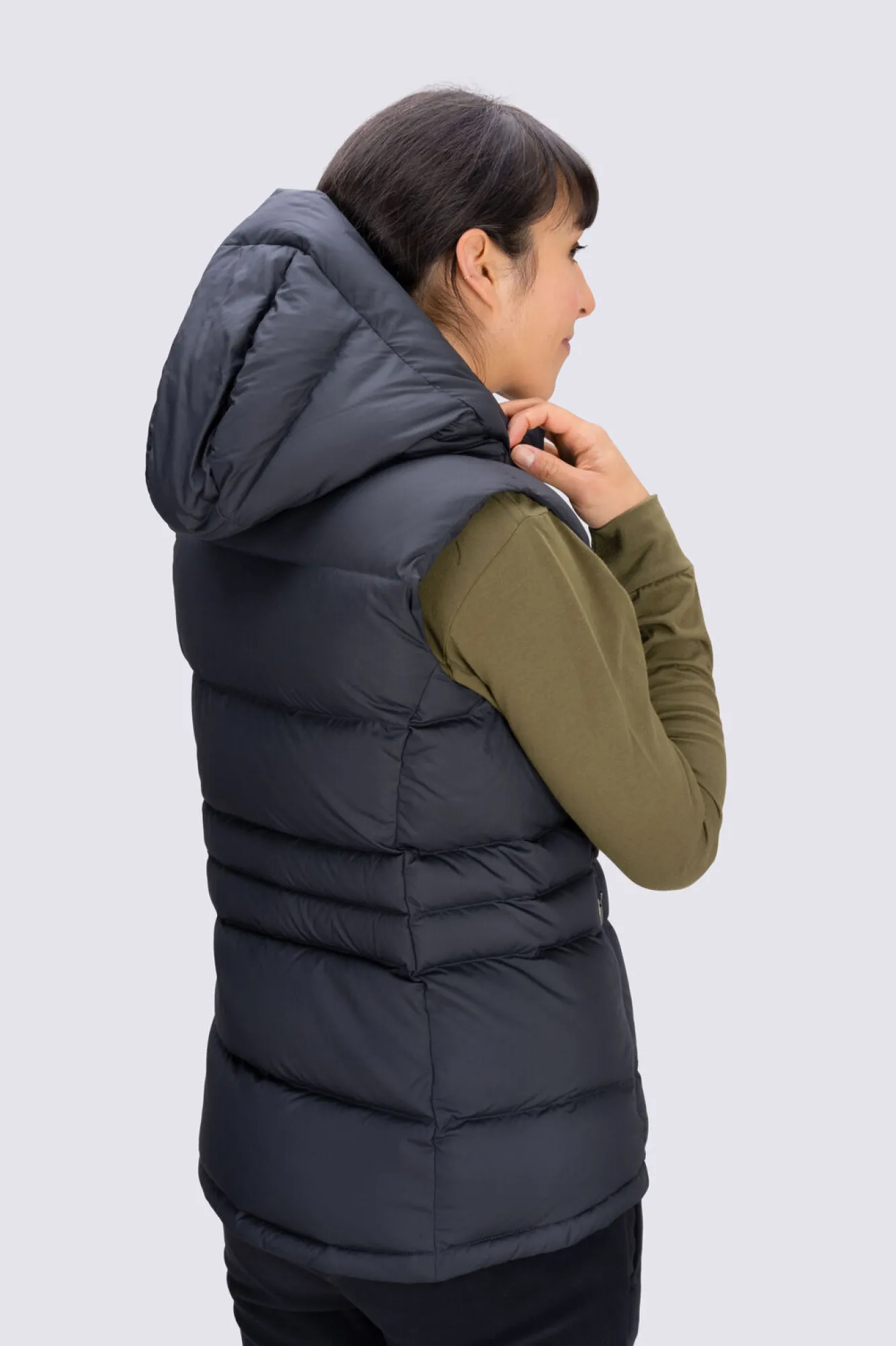 Vests>Macpac Women'S Aurora Hooded Down Vest