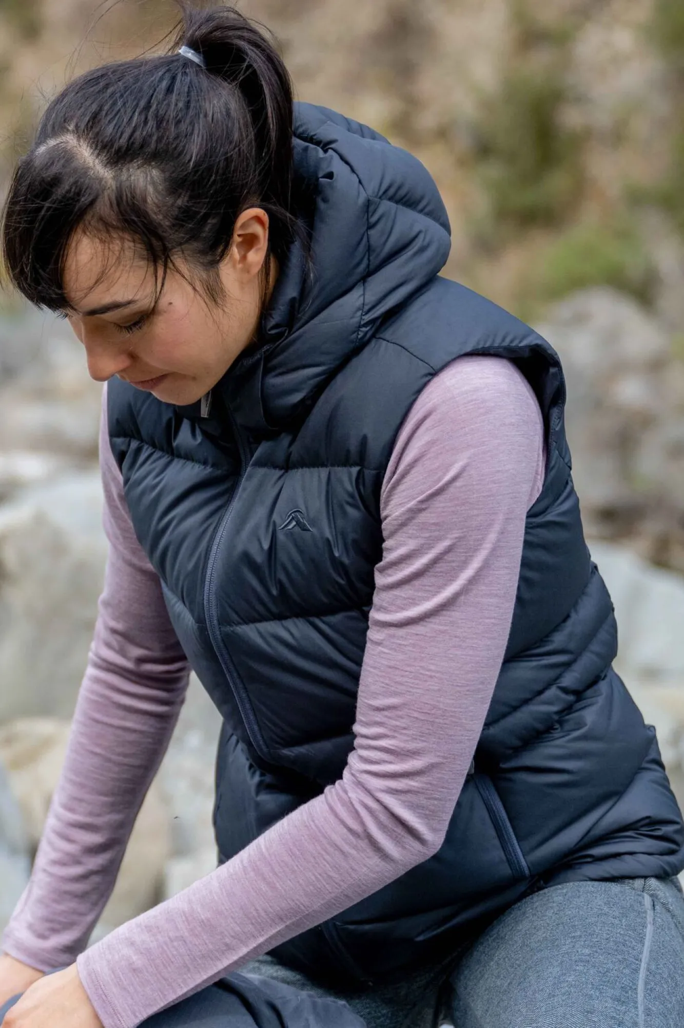 Vests>Macpac Women'S Aurora Hooded Down Vest