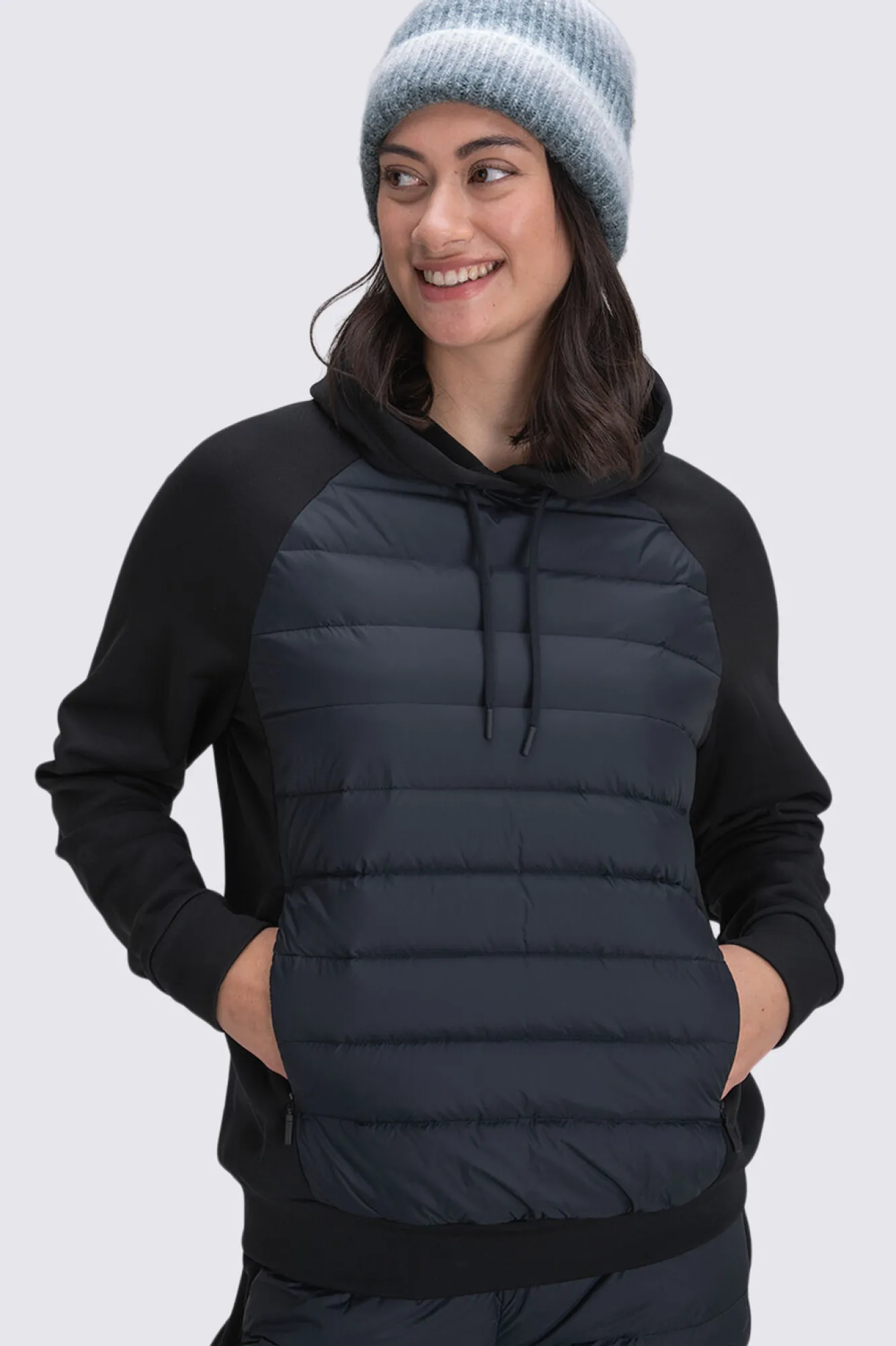 Pullovers & Hoodies>Macpac Women'S Down Hybrid Hoodie