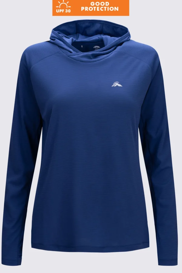 Running>Macpac Women'S Trail Long Sleeve Hooded T-Shirt
