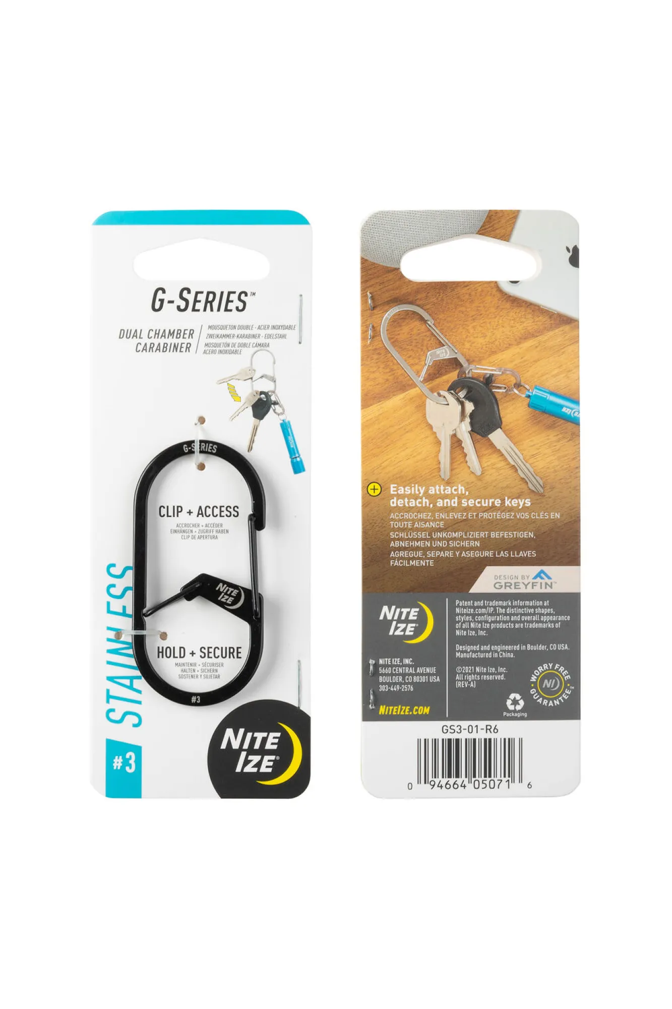 Carabiners>Macpac Nite Ize G-Series Dual Carabiner #3