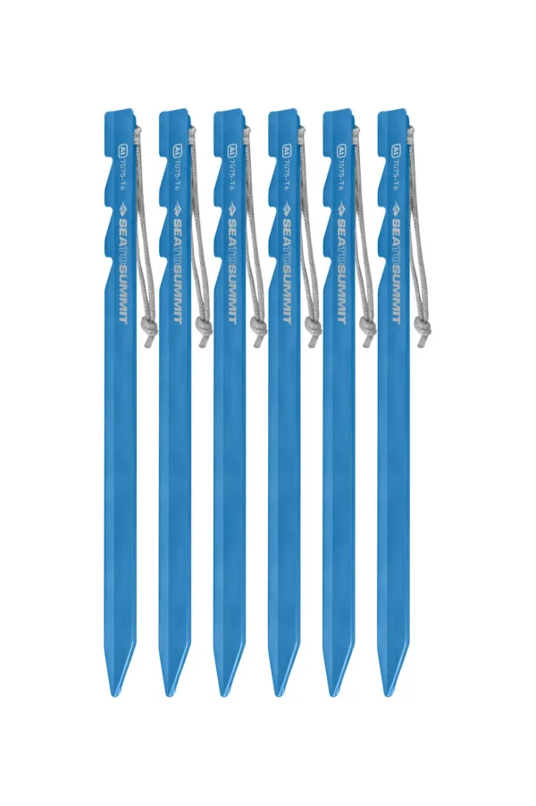Accessories>Macpac Sea To Summit Ground Control Light Tent Pegs (6 Pack)