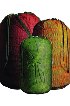 Dry Bags, Stuff Sacks & Mesh Bags>Macpac Sea To Summit Mesh Sack — 6.5 L