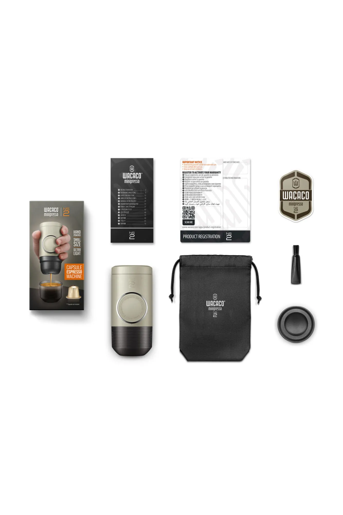 Coffee Makers>Macpac Wacaco Minipresso Ns2