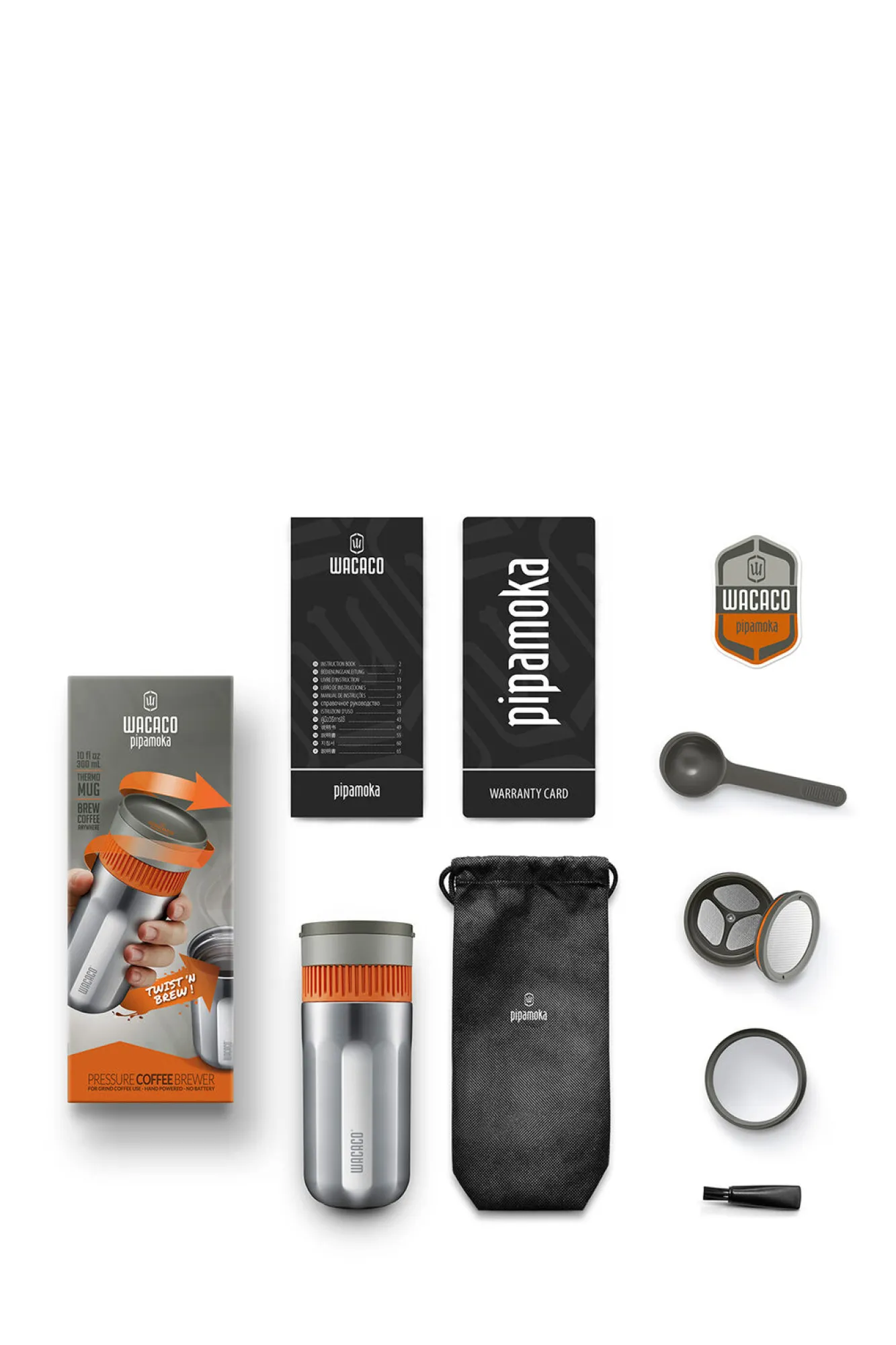Coffee Makers>Macpac Wacaco Pipamoka All-In-One Nomadic Coffee Maker