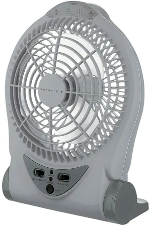 Camping Fans & Heaters>Macpac Wanderer 6 Inch Rechargable Fan