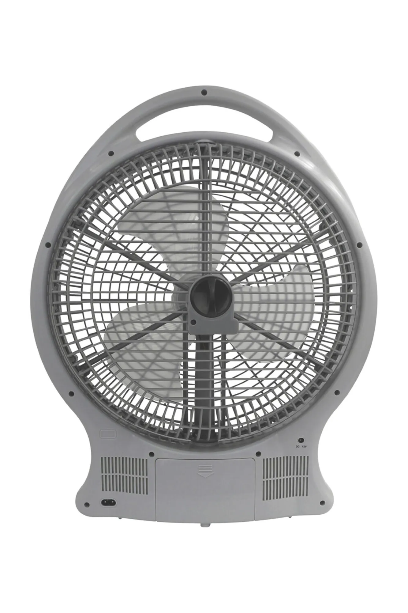 Camping Fans & Heaters>Macpac Wanderer Oscillating Rechargeable Fan — 12 Inches