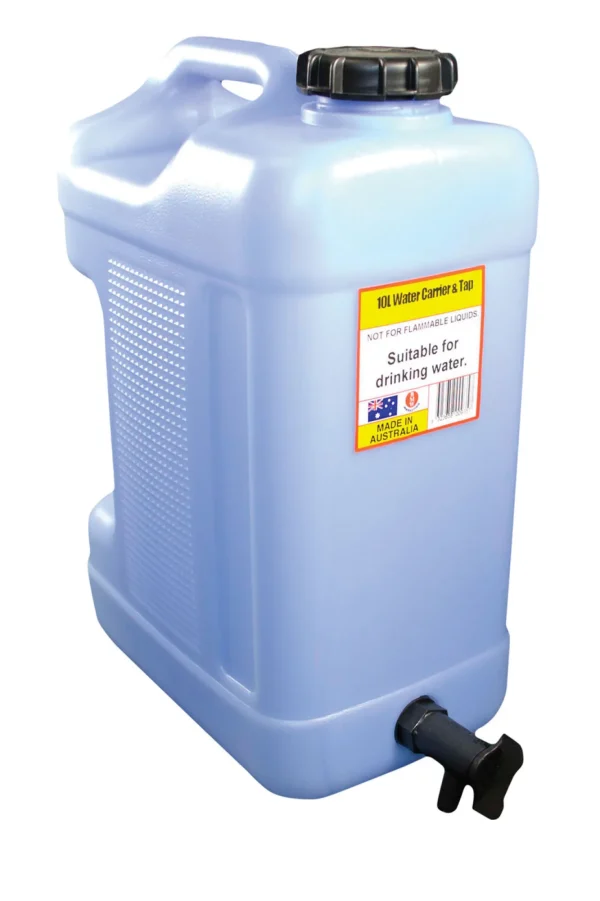 Food & Water Storage>Macpac Water Carrier With Tap 10 L